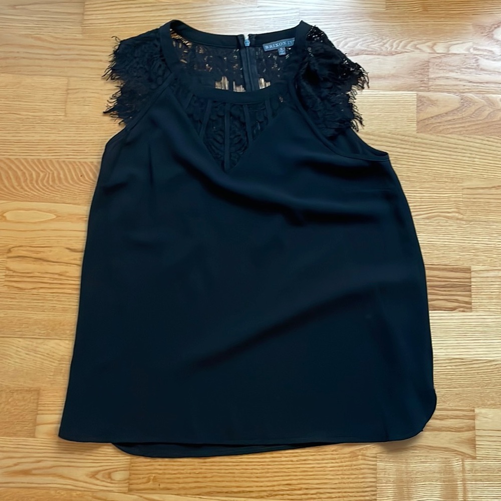 Brixton Ivy top. Lace top design. Size S